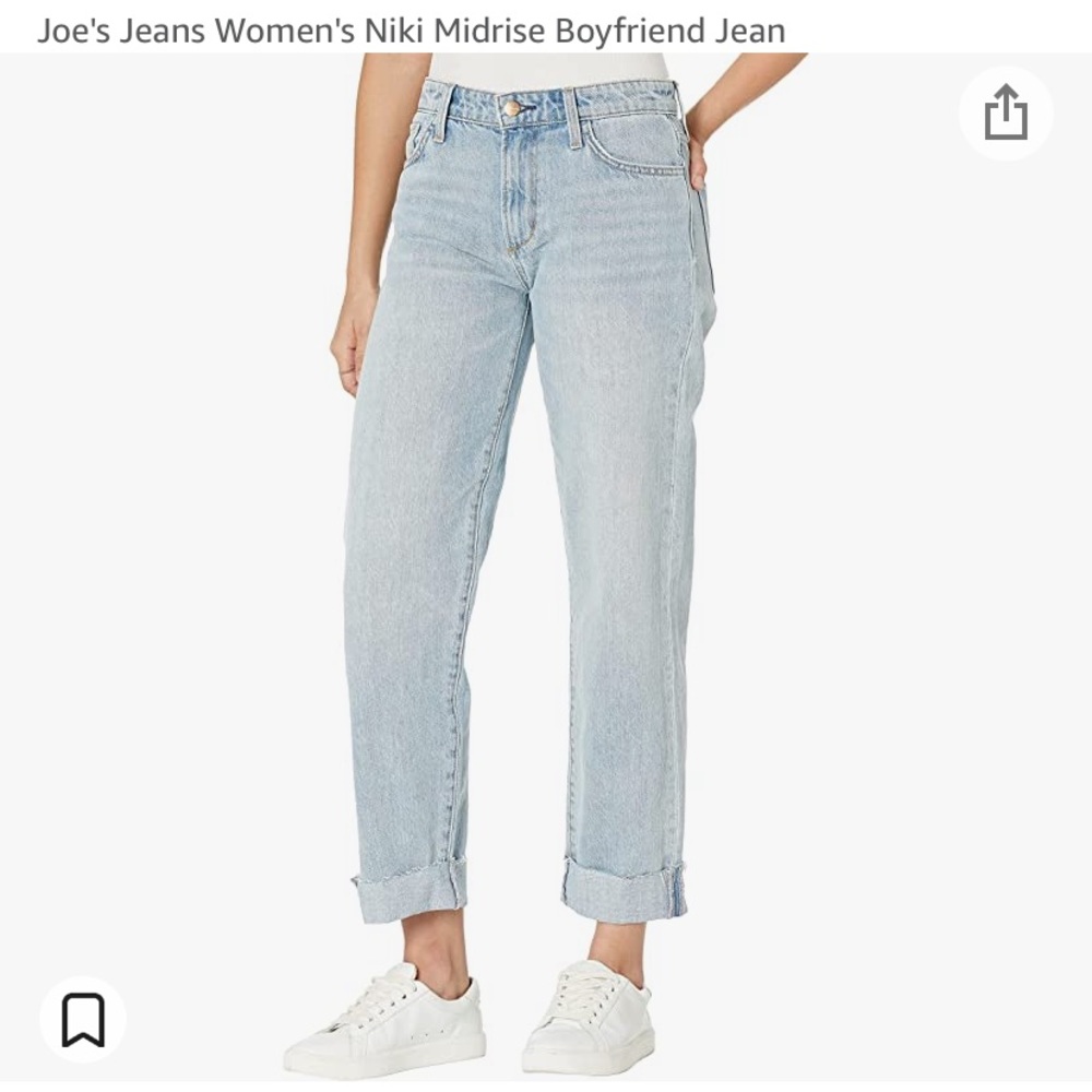 Joe's Jeans Women's Niki Midrise Boyfriend Jean
